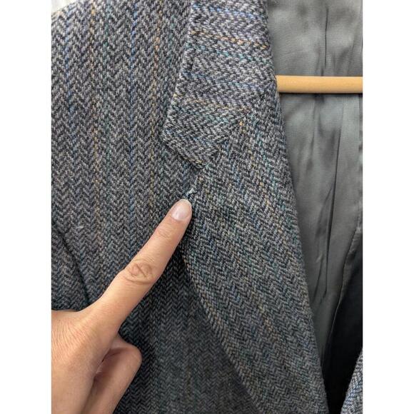 Kuppenheimer Wool Tweed Blazer Sport Coat Heritage Classic Elbow Patches - Picture 5 of 8